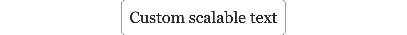 swiftui text scaling